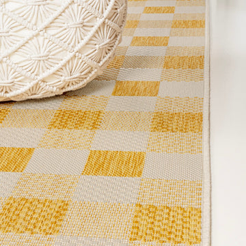 Darcy Traditional Geometric Bold Gingham Area Rug